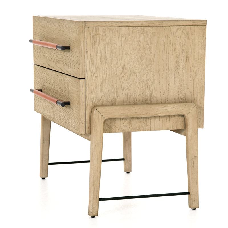 Rosedale Nightstand-Yucca Oak Veneer, Yucca Oak