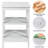 3-Tier Wooden End Table with Side Bars-1396702396
