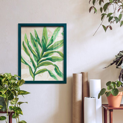 Parchment Palms I - impression d'un cadre photo