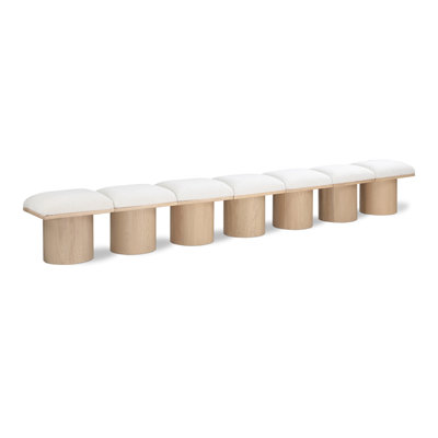 Horatia Boucle Upholstered Bench
