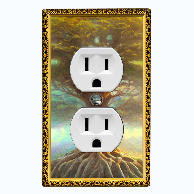 Landscape & Nature 1 - Gang Toggle Light Switch Standard Wall Plate
