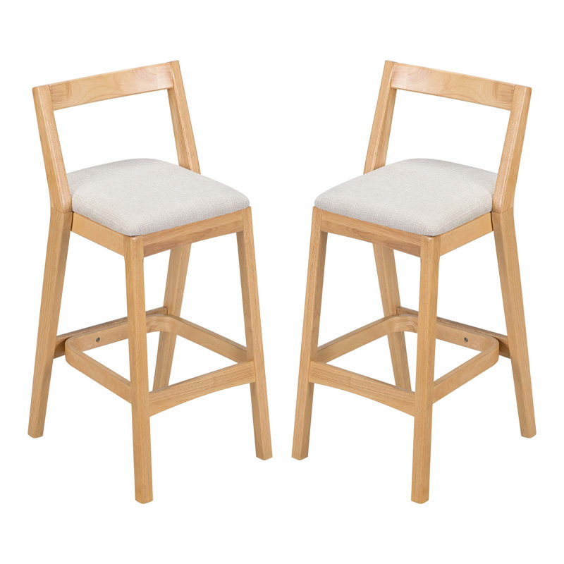 Tabouret de bar Jasper, Naturel