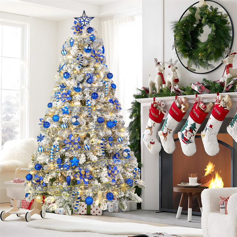 Holiday Shaped Ornament, Blue