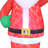 Santa Claus and Candy Canes Christmas