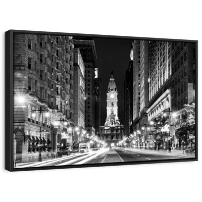 " City Hall Philadelphia BW "