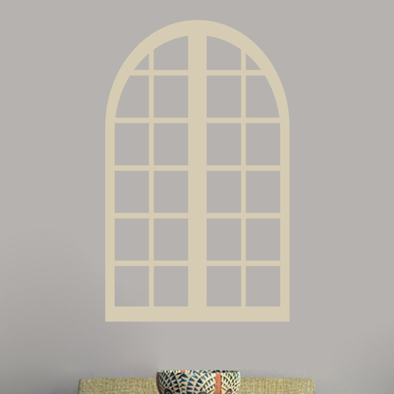 Non-Wall Damaging Wall Decal, Light Beige