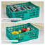 Bac de rangement pliable Containe, caisse à lait pliable de 52 litres, caisse de rangement en plastique robuste empilable avec poignée, rangements de transport pliables pour le rangement de jouets de bureau à domicile-1681315660