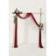 Arche fleurie Ling's Moment avec rideaux couleur marsala romantique-134044814