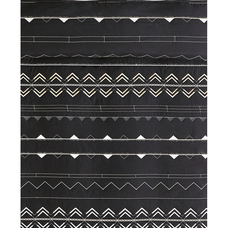 Rooney Modern & Contemporary Percale Quilt, Full/Double Quilt + 2 Full Shams