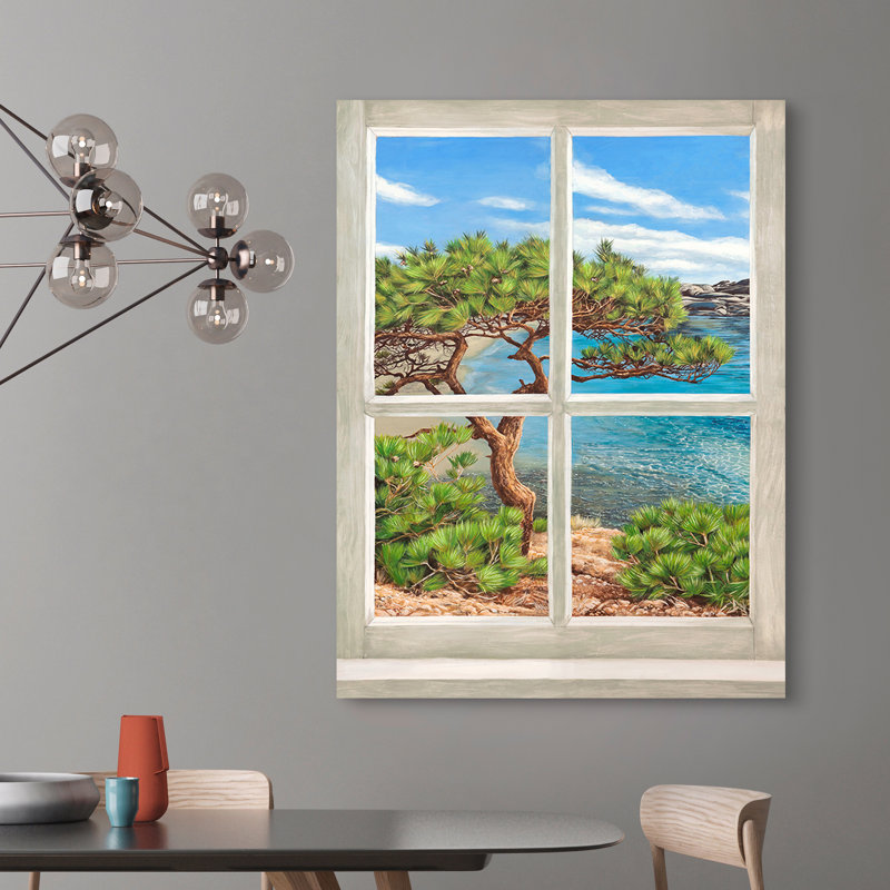 Mediterranean Bay I by Remy Dellal - Wrapped Canvas Art Prints, 80cm H x 60cm W x 4cm D