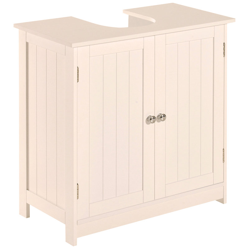 24” Pedestal Sink Bathroom Vanity Cabinet -