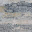 Brunswick-Abstract Blue Grey Modern Marble Fringe Living Dining Bedroom Rug-1320051100
