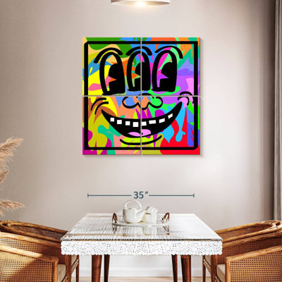 Ashelle Haring Smiley Face 2021