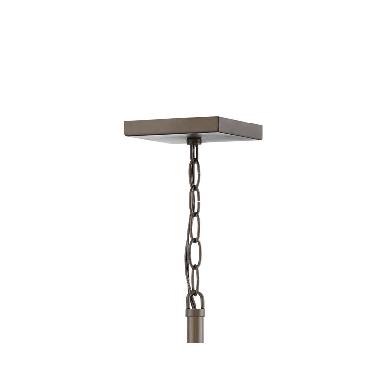 Rhodes Warm bronze 4 -Bulb 28.3" H Outdoor Hanging Lantern