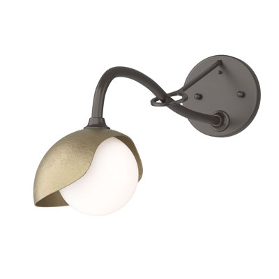 Brooklyn 1 - Light Hardwired Armed Sconce
