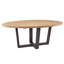 Oval Pine Wood Dining Table