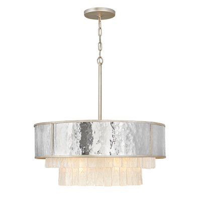 Lustre tambour unique à 8 lumières Reverie
