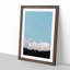 Forest Moon in Italy in Abstract - Picture Frame Graphic Art Print-55723522-55723521