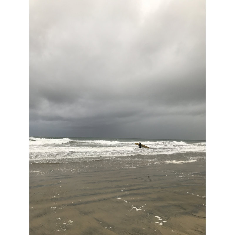 Surfing With You III Print by Danielle Davis, 32" H x 24" W x 1.5" D, Image Brush Gel