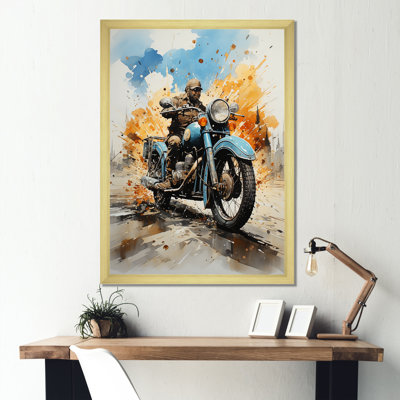 " Industrial Motorcycle Adventure I "