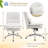 Upholstered Armless Task Office Chair without Wheels-1868986326