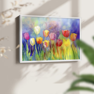 Floral Series-LXXX -Framed Print - Restickable