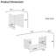Ensemble de tables basses 2 pièces Modern Light Luxury-1125511190