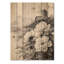 Pivoines monochromes et moulin à vent II - impression de pivoines sur bois de pin naturel-982267907