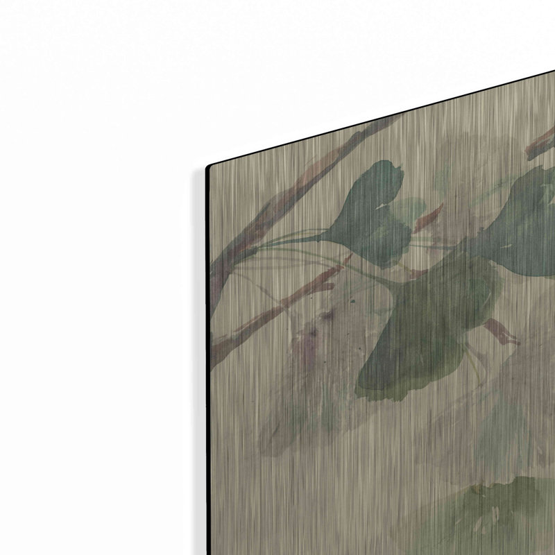 Luxe métal Art «Gingko Leaves I» par Chris Paschke, «Gingko Leaves I» par Chris Paschke