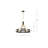 Marba 8 - Light Dimmable Wagon Wheel Chandelier