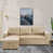 Similicuir beige est en rupture de stock