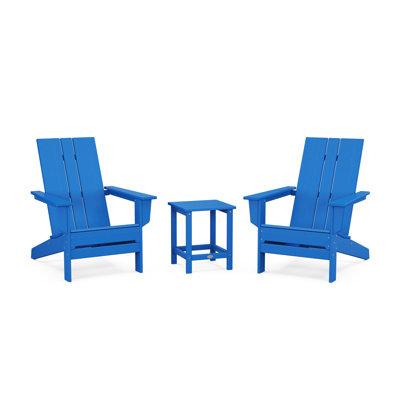 POLYWOOD x AllModern Adirondack Chairs with Table