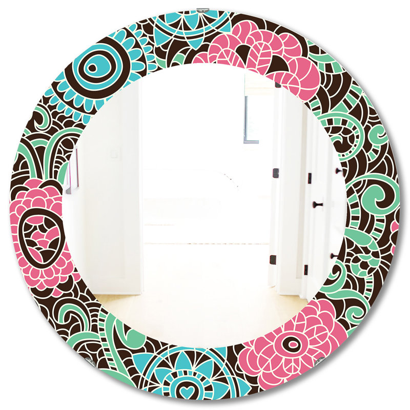 Miroir mural Blossom 26, H 31,5 po x l po