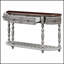 Console 52 po moderne et contemporaine avec 4 tiroirs et 1 tablette pour le couloir et le salon-1210665388-1210665386