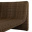 Como 90.75" Wide Outdoor Rectangle Patio Sofa with Cushions-1344745114-1344745115-1344745112