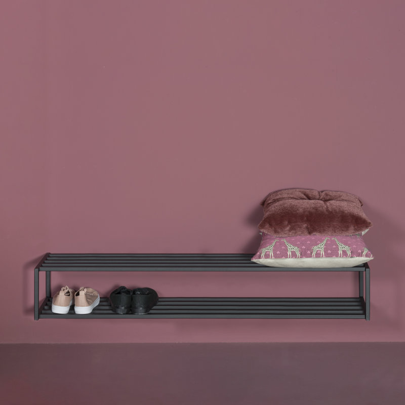 School 20 Pair Shoe Rack, Black