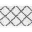 Tapis blanc / gris à motif géométrique Babich-1275038536