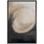 «Neutral Abstract Circle», chambre à coucher, impression sur toile encadrée, impression sur toile-128131863-128131858