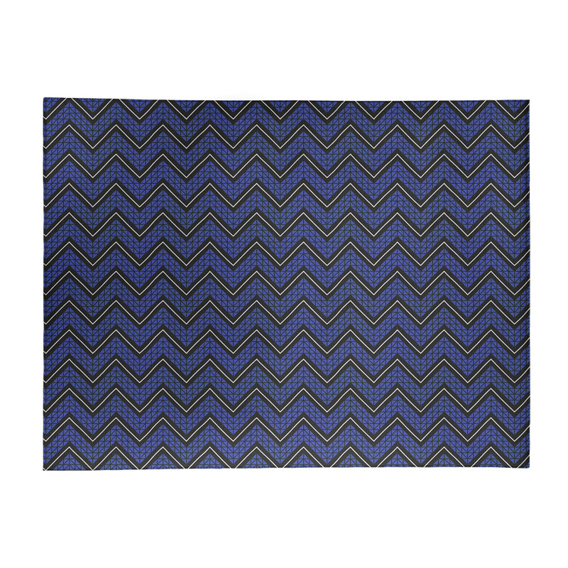 Chenille Chevron Indoor Rug, Rectangle 5' x 7'