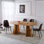47,24 à 78,74 pouces Mid-Century moderne table de salle à manger multi-usages