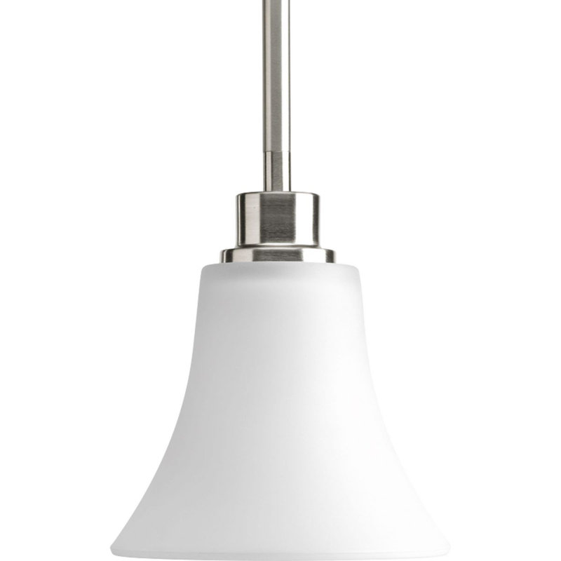 Jilliann 1 - Light Single Pendant, Brushed Nickel