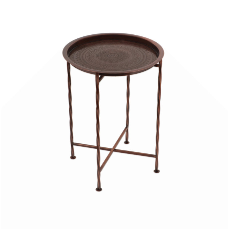 CB TRAY TABLE COPPER