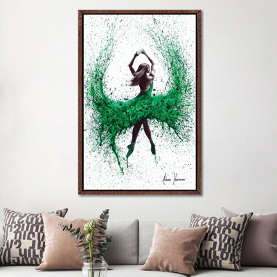 An Emerald Love by Ashvin Harrison - Print on Canvas