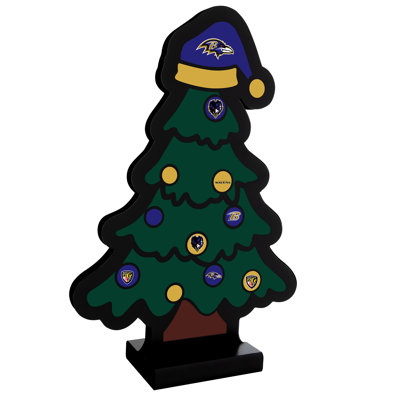 Arbre de Noël à DEL Sportim NFL Baltimore Ravens