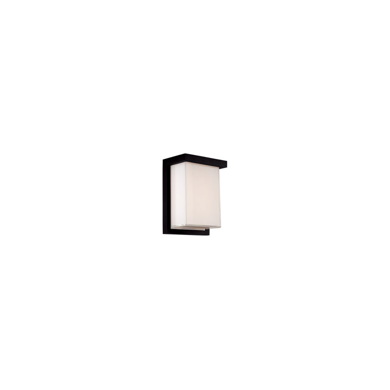Ledge 1 - Light Outdoor Flush Mount, Bronze, 8" H x 6" W x 4" D, 3000K