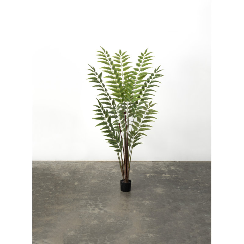 Fougère artificielle 71 "en pot