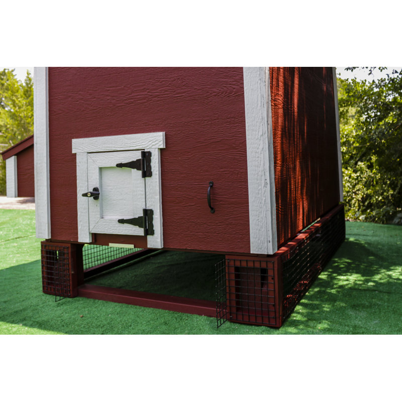 Clôture de poulet, H 10 po x l 48 po x P 10 po