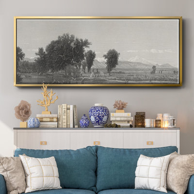 The Rocky Mountains- Framed Canvas