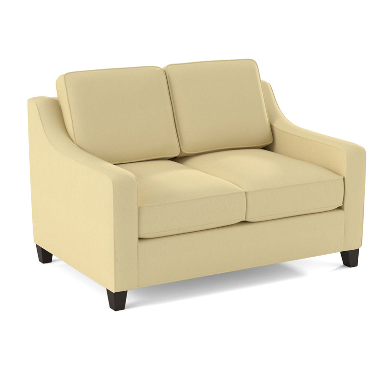 Clark 54" Square Arm Sofa Bed, Cafelle, Dillon Buff
