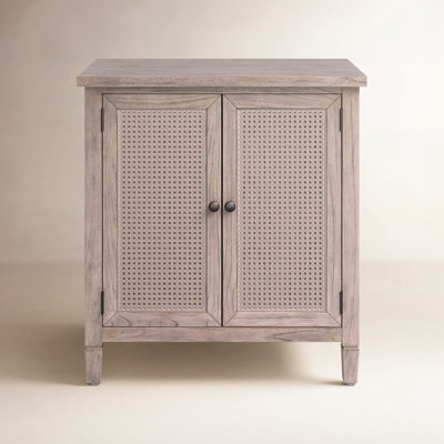 Charleston Cane Accent Cabinet